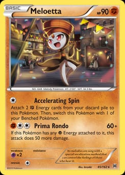 2015 BREAKthrough Meloetta #85 card
