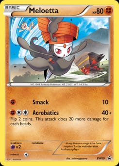 BW Black Star Promos Meloetta #BW69 card