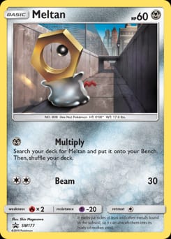 SM Black Star Promos Meltan #SM177 card