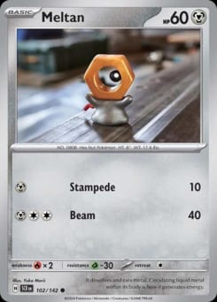 Stellar Crown Meltan #102 card