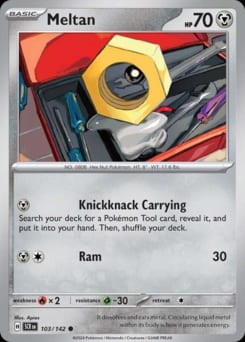 Stellar Crown Meltan #103 card