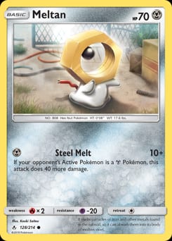 Unbroken Bonds Meltan #128 card