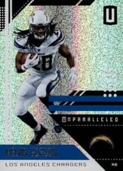 2018 Panini Unparalleled Base Set Melvin Gordon #109 card