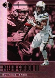 2019 Panini Illusions Base Set Melvin Gordon III #80 card