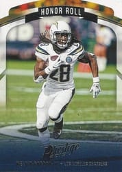 2019 Panini Prestige Honor Roll Melvin Gordon III #HR-MG card