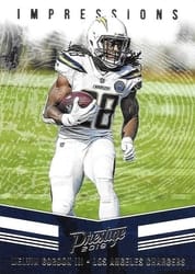 2019 Panini Prestige Impressions Melvin Gordon III #IP-MG card