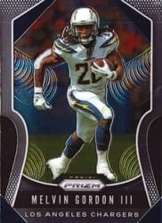 2019 Panini Prizm Base Set Melvin Gordon III #221 card