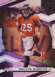 2020 Donruss Elite Base Set Melvin Gordon III #99 card
