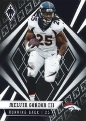 2020 Panini Phoenix Base Set Melvin Gordon III #27 card