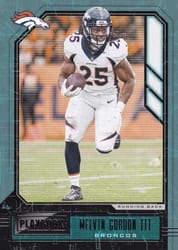 2020 Panini Playbook Base Set Melvin Gordon III #12 card