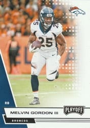 2020 Panini Playoff Base Set Melvin Gordon III #79 card