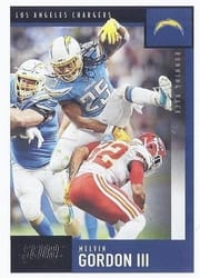 2020 Score Base Set Melvin Gordon III #148 card