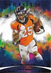 2021 Panini Origins Base Set Melvin Gordon III #31 card