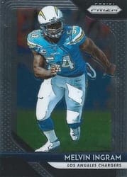 2018 Panini Prizm Base Set Melvin Ingram #101 card
