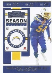 2019 Panini Contenders Base Set Melvin Ingram III #50 card
