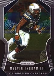 2019 Panini Prizm Base Set Melvin Ingram III #217 card