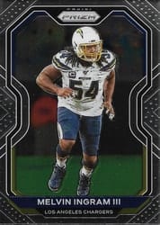 2020 Panini Prizm Base Set Melvin Ingram III #146 card