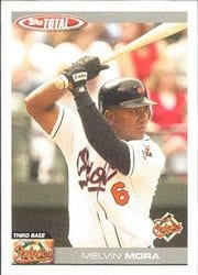 2004 Topps Total Base Set Melvin Mora #395 card