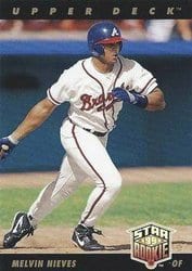 1993 Upper Deck Base Set Melvin Nieves #21 card