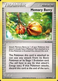 Crystal Guardians Memory Berry #80 card