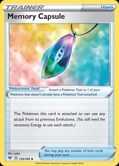 Vivid Voltage Memory Capsule #155 card