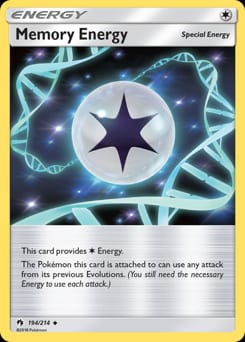 Lost Thunder Memory Energy #194 card