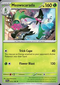 Scarlet & Violet Meowscarada #15 card