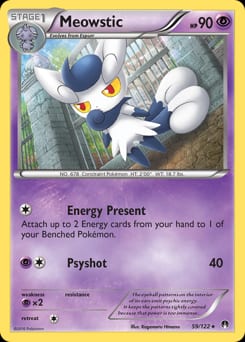 BREAKpoint Meowstic #59 card