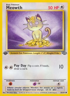 Jungle Meowth #56 card