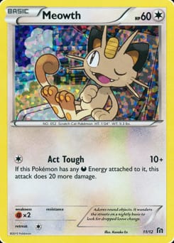 McDonald's Collection 2016 Meowth #11