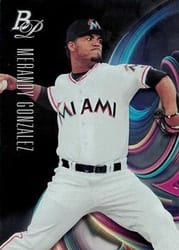 2018 Bowman Platinum Top Prospects Merandy Gonzalez #TOP-50 card