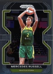 2022 Panini Prizm WNBA Base Set Mercedes Russell #130 card