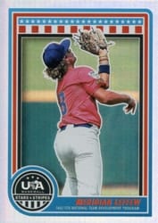2025 Panini Stars & Stripes Base Set Meridian Leffew #156 card