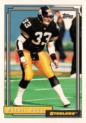 1992 Topps Base Set Merril Hoge #757 card