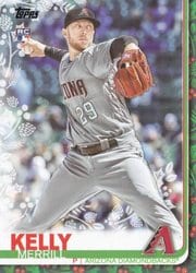 2019 Topps Holiday Base Set Merrill Kelly #HW141 card