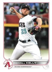 2022 Topps Base Set Merrill Kelly #74 card