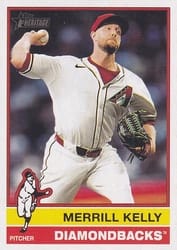 2025 Topps Heritage Base Set Merrill Kelly #287 card