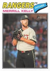 2026 Topps Heritage Base Set Merrill Kelly #316 card