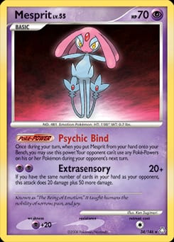 Legends Awakened Mesprit #34 card
