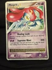 2008 Legends Awakened Mesprit LV.X #143