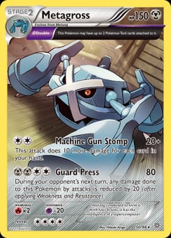 2015 Ancient Origins Metagross #50 card