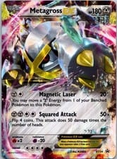 XY Black Star Promos Metagross-EX #XY34 card