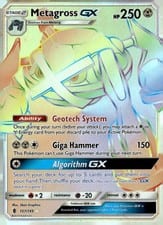 Guardians Rising Metagross-GX #157 card