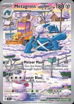 Temporal Forces Metagross #178 card