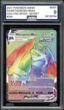 Chilling Reign Metagross VMAX #208 card