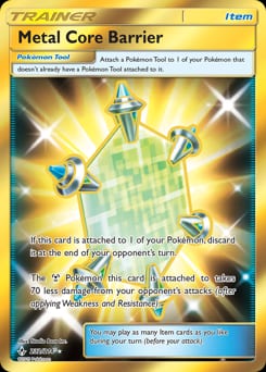 Unbroken Bonds Metal Core Barrier #232 card