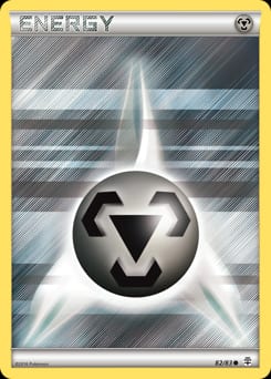 Generations Metal Energy #82 card