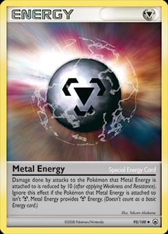 Majestic Dawn Metal Energy #95 card