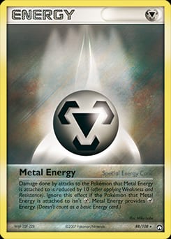 2007 Power Keepers Metal Energy #88 card