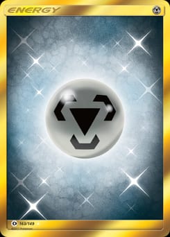 2017 Sun & Moon Metal Energy #163 card